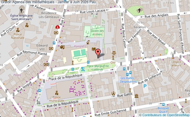 plan Agenda Des Médiathèques - Janvier à Juin 2026 Pau