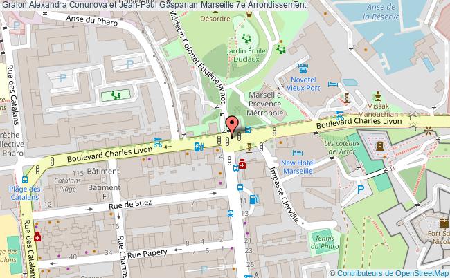 plan Alexandra Conunova Et Jean-paul Gasparian Marseille