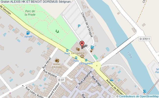 plan Alexis Hk Et Benoit DorÉmus Sérignan