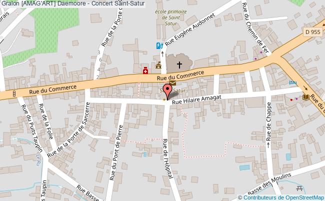 plan [amag'art] Daemoore - Concert Saint-Satur