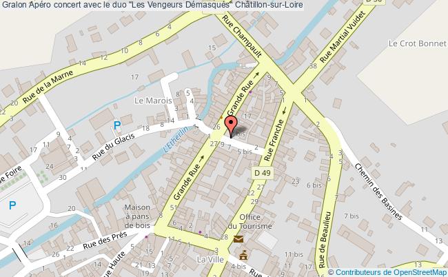 plan Apéro-concert Châtillon-sur-Loire