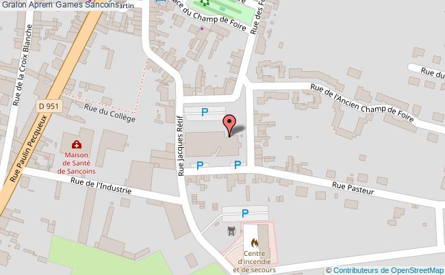 plan Aprem Games Sancoins