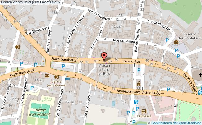 plan Après-midi Jeux Casteljaloux