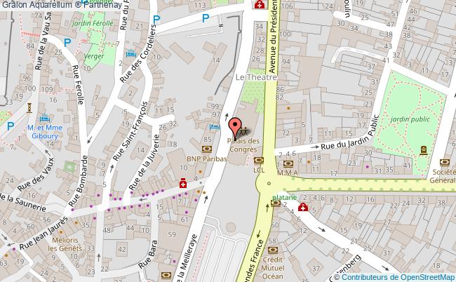 plan Aquarellum ® Parthenay