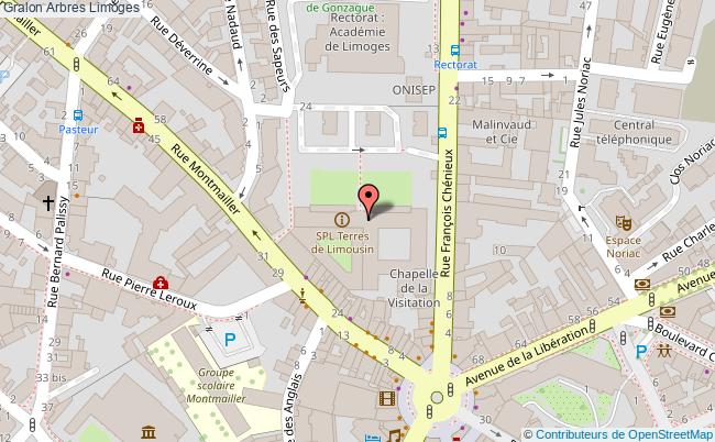 plan Arbres Limoges