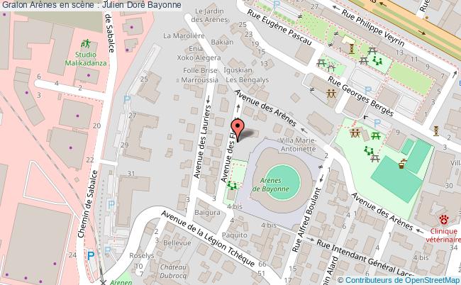 plan Arènes En Scène : Julien Doré Bayonne