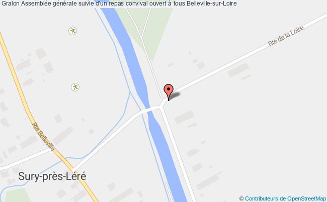 plan Assemblée Générale Et Repas Convival Ouvert à Tous Belleville-sur-Loire