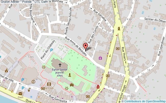 plan Atelier " Poésie " Utl Gien