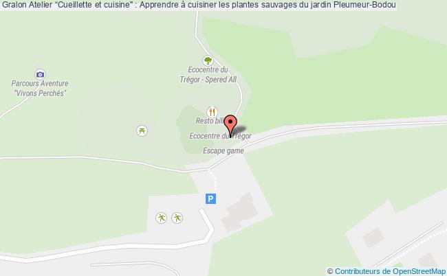 plan Atelier “cueillette Et Cuisine" : Apprendre à Cuisiner Les Plantes Sauvages Du Jardin Pleumeur-Bodou