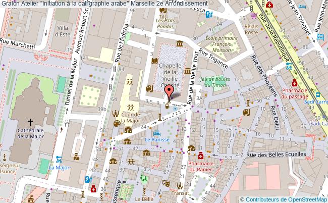 plan Atelier "initiation à La Calligraphie Arabe" Marseille
