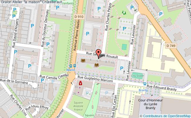 plan Atelier "la Maison" Châtellerault