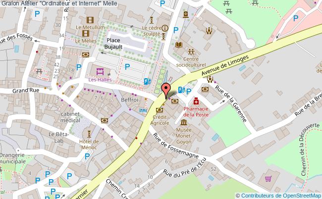 plan Atelier "ordinateur Et Internet" Melle