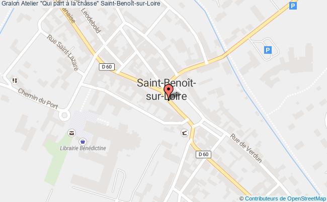 plan Atelier "qui Part à La Châsse" Saint-Benoît-sur-Loire