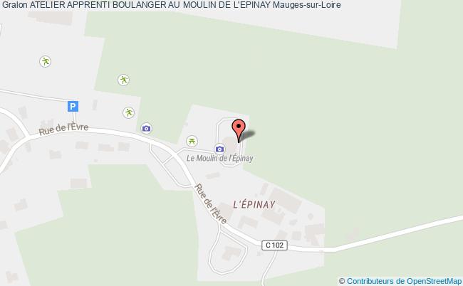 plan Atelier Apprenti Boulanger Au Moulin De L'epinay Le Pin-en-Mauges