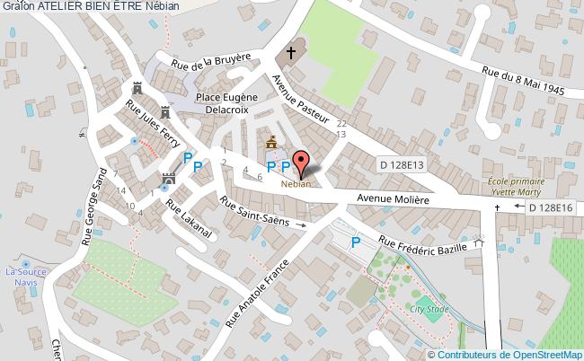 plan Atelier Bien Être Nébian