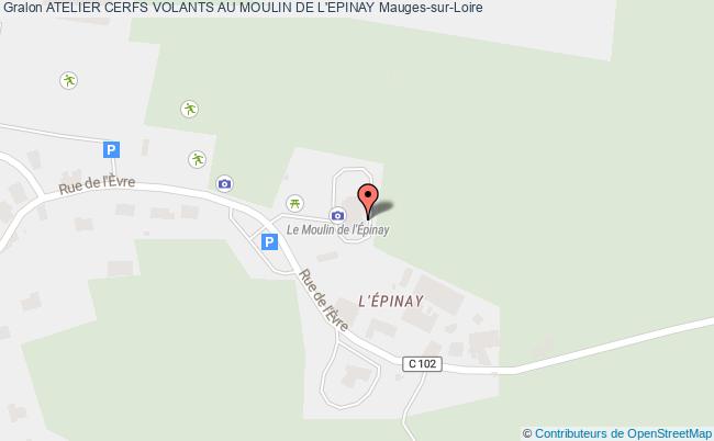 plan Atelier Cerfs Volants Au Moulin De L'epinay Le Pin-en-Mauges