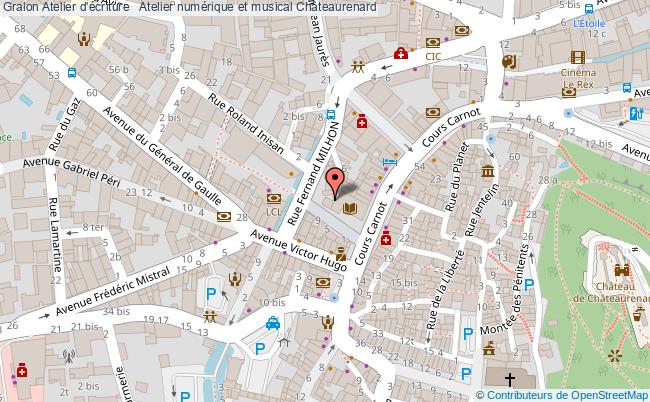 plan Atelier Créatif "la Maison Qui Fleurit" Châteaurenard