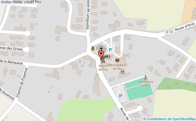 plan Atelier Créatif Pey