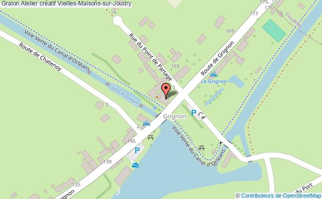 plan Atelier Créatif Vieilles-Maisons-sur-Joudry