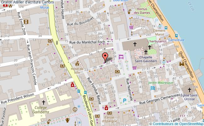 plan Atelier D'écriture Cahors