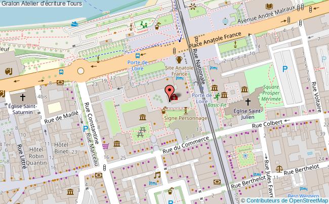 plan Atelier D'écriture Tours