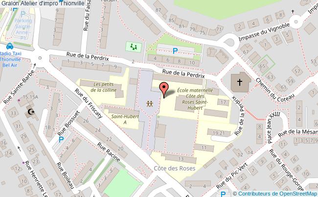 plan Atelier D'impro Thionville