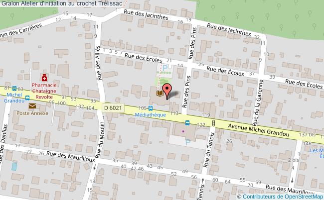 plan Atelier D’initiation Au Crochet Trélissac