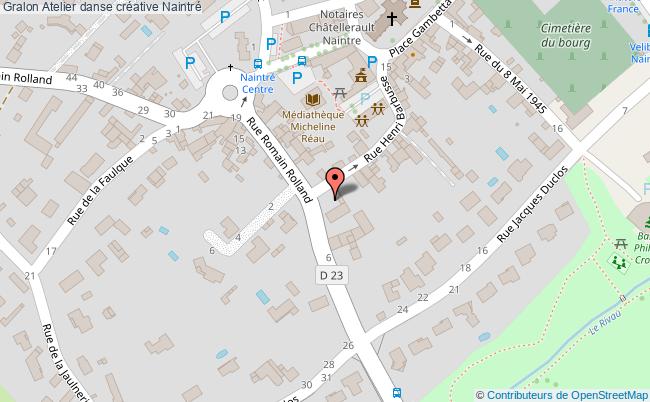 plan Atelier Danse Créative Naintré