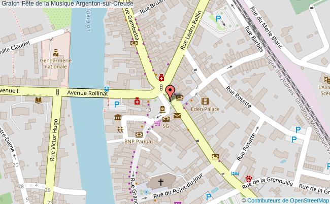 plan Atelier De Danse Traditionnelle Argenton-sur-Creuse