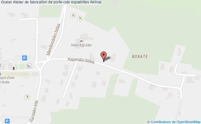 plan Atelier De Fabrication De Porte-clés Espadrilles Ainhoa