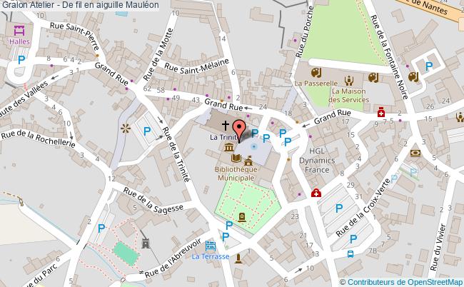 plan Atelier - De Fil En Aiguille Mauléon