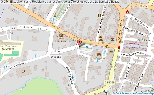 plan Atelier De Poésie Bazas