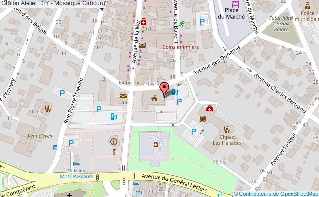 plan Atelier Diy - Mosaïque Cabourg