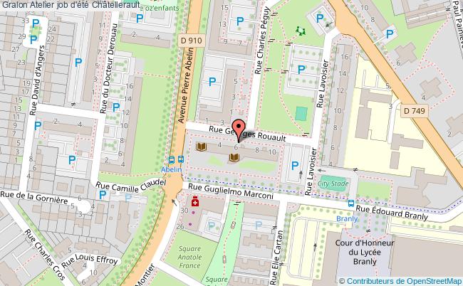 plan Atelier Job D'été Châtellerault