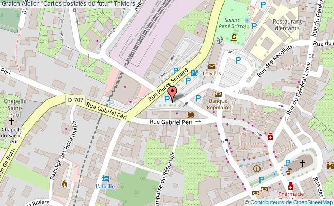 plan Atelier Laine Thiviers