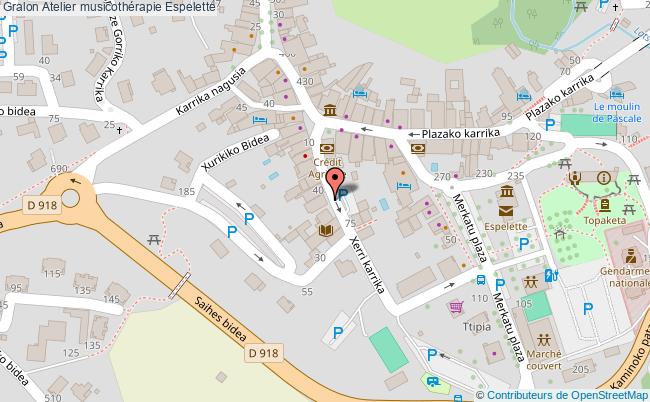 plan Atelier Musicothérapie Espelette