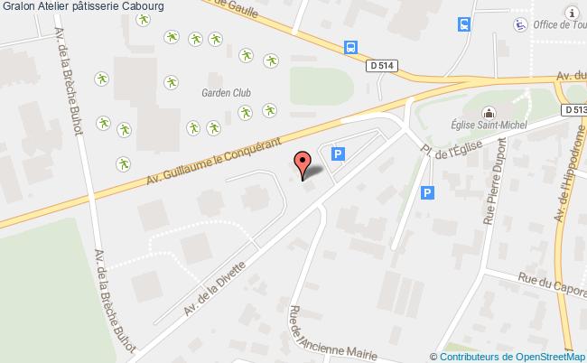 plan Atelier Pâtisserie Cabourg