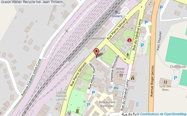 plan Atelier Recycle Ton Jean Thiviers