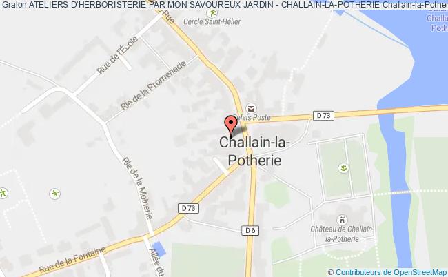 plan Ateliers D'herboristerie Par Mon Savoureux Jardin - Challain-la-potherie Challain-la-Potherie