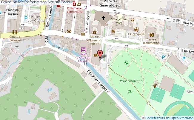 plan Ateliers De Printemps Aire-sur-l'Adour