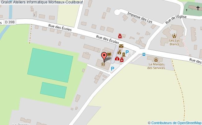 plan Ateliers Informatique Morteaux-Couliboeuf