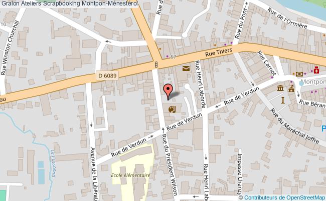 plan Ateliers Scrapbooking Montpon-Ménestérol