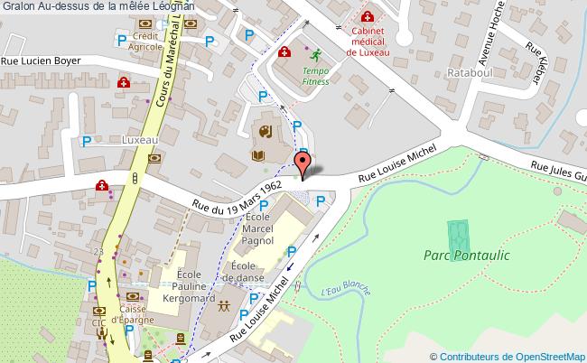 plan Au-dessus De La Mêlée Léognan