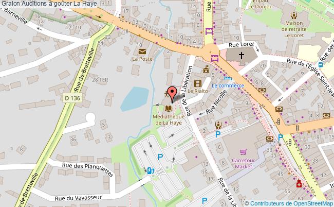 plan Auditions à Goûter La Ronde-Haye