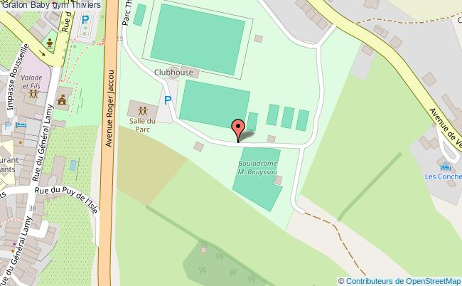 plan Baby Gym Thiviers