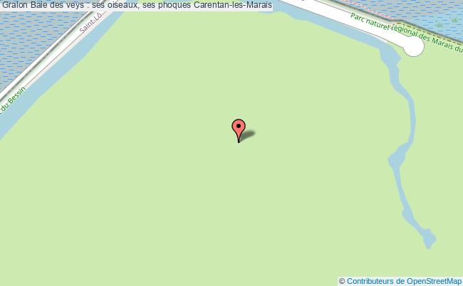 plan Baie Des Veys : Ses Oiseaux, Ses Phoques Carentan
