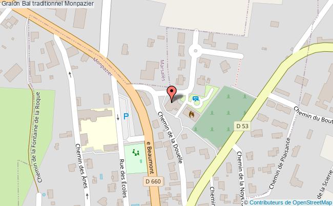 plan Bal Traditionnel Monpazier