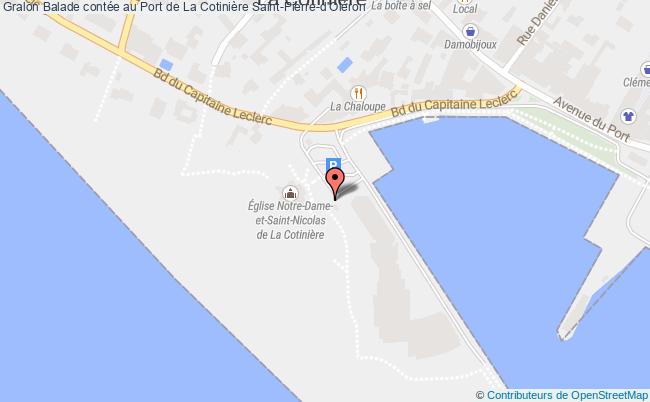 plan Balade Contée Au Port De La Cotinière Saint-Pierre-d'Oléron