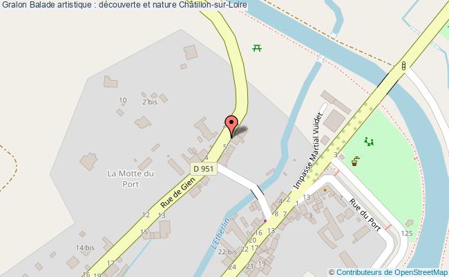 plan Balade Contée Châtillon-sur-Loire