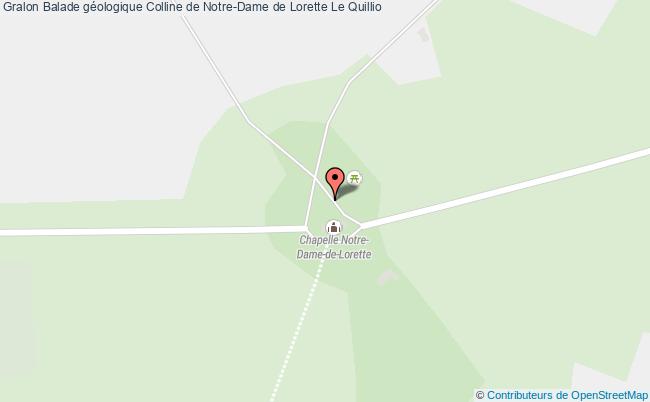 plan Balade Géologique Colline De Notre-dame De Lorette Le Quillio
